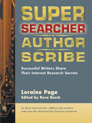 cover image of Super Searcher, Author, Scribe